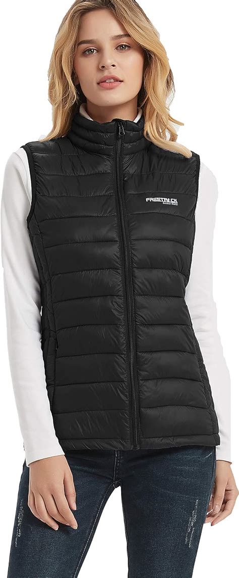 amazon puffer vest|lightweight puffer vest for women.